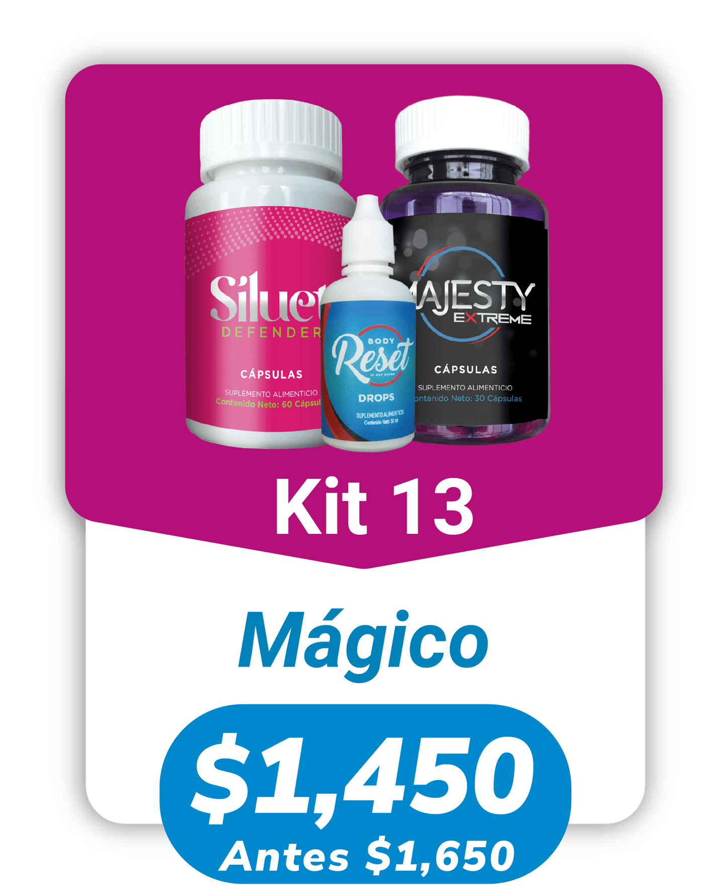 Kit 13 Mágico