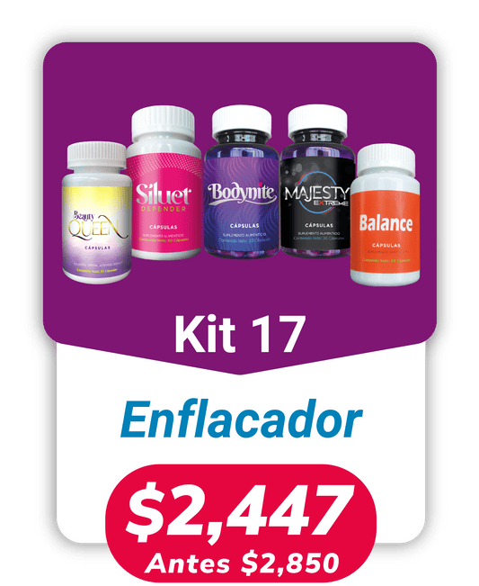 Kit 17 Enflacador