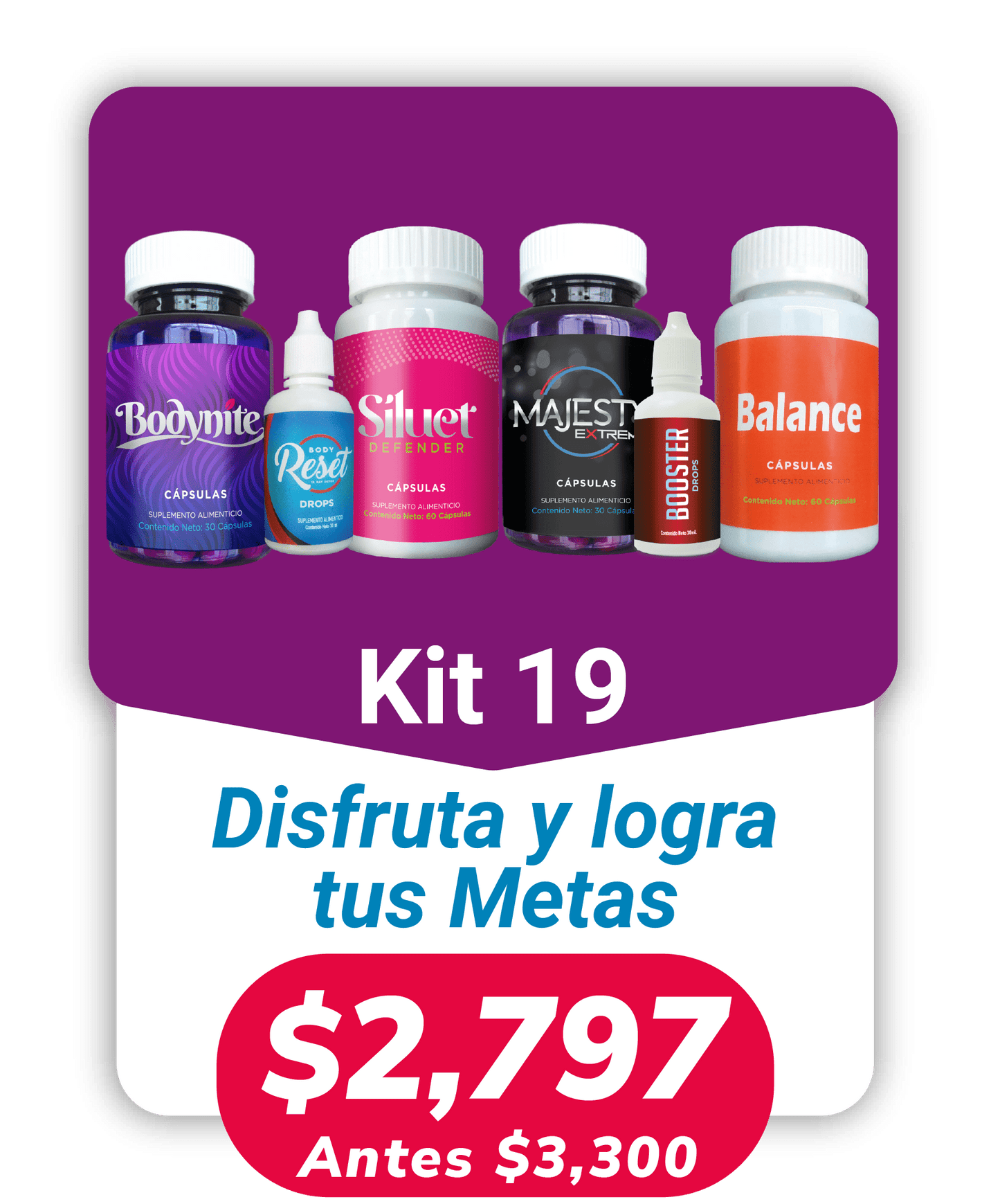 Kit 19 Disfruta tus Metas