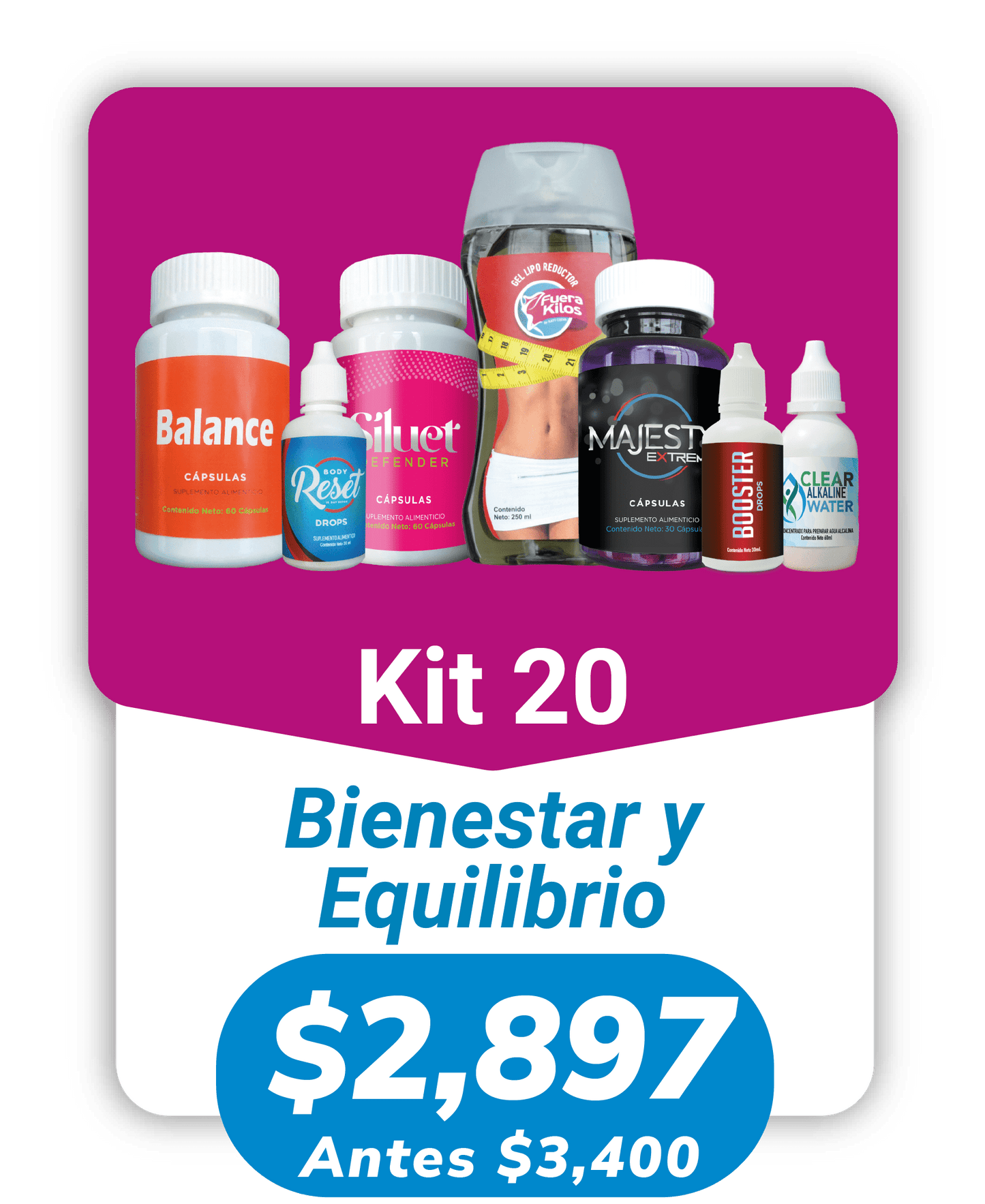 Kit 20 Bienestar y Equilibrio