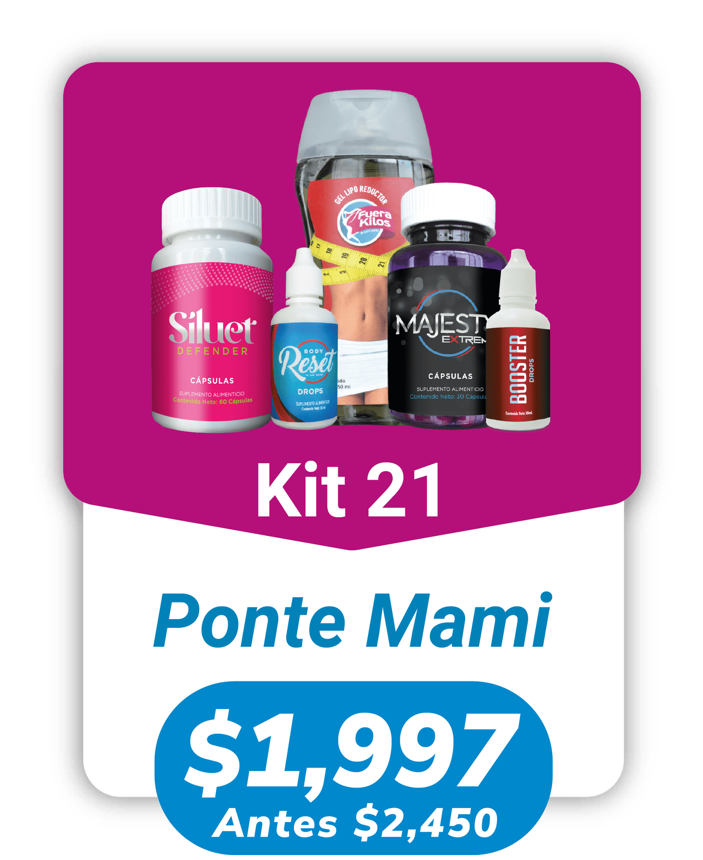 Kit 21 Ponte Mami