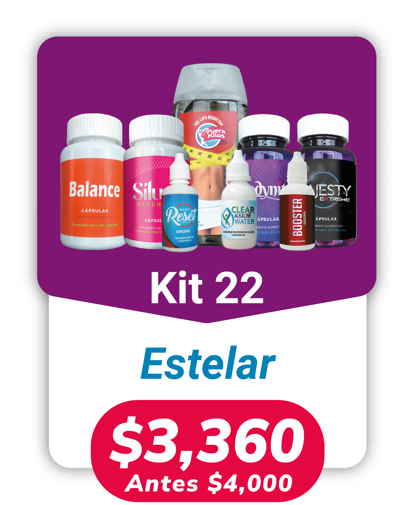 Kit 22 Estelar