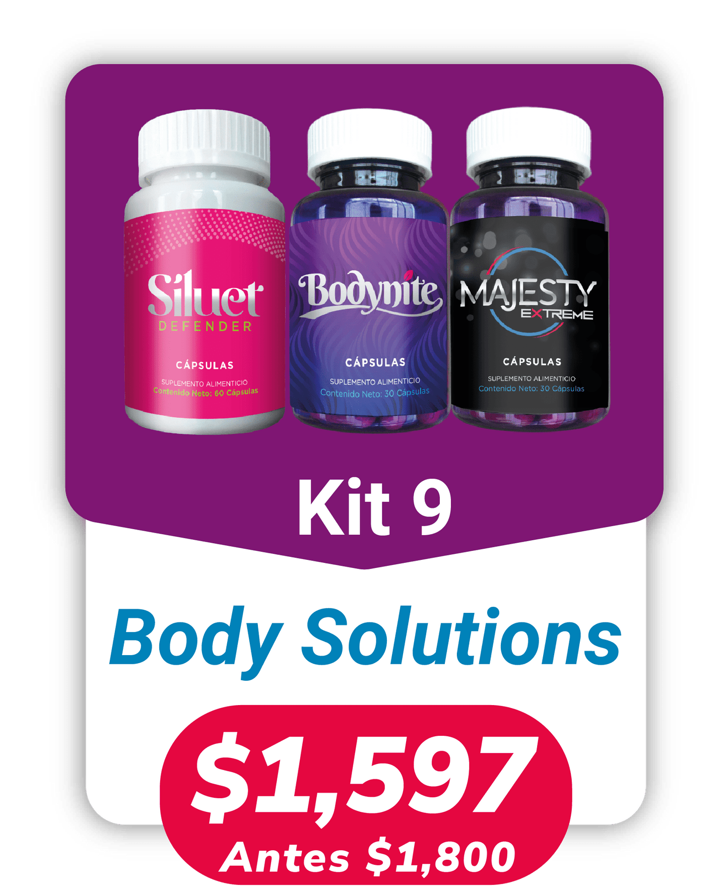 Kit 9 Body Solutions